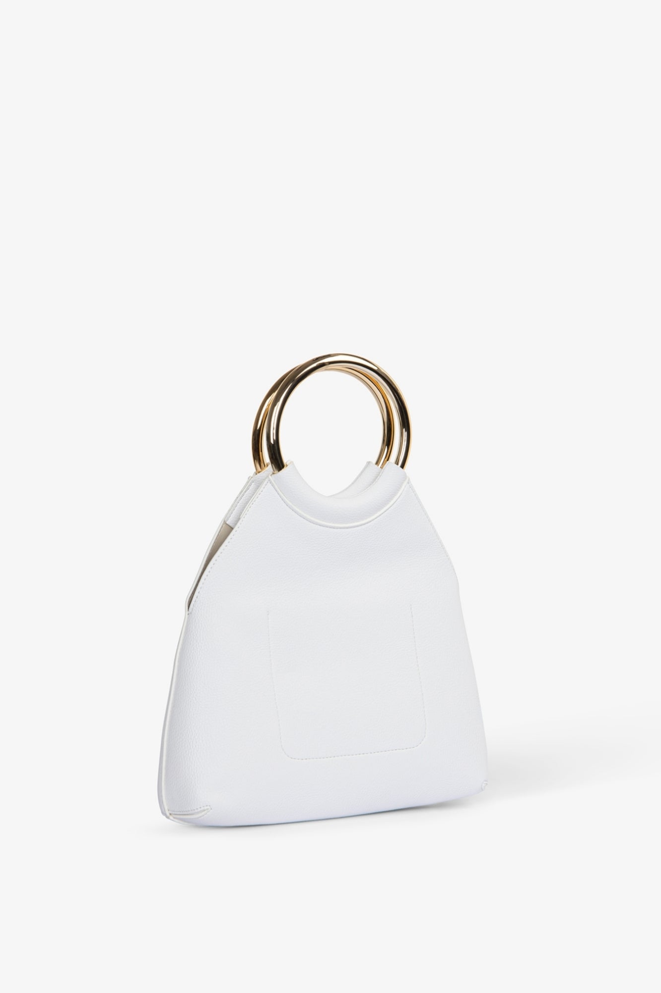 GAELLE PARIS Borsa Regular Hobo Essential-Bianco