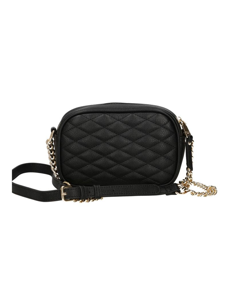 GAELLE PARIS Borsa Mini Camera Bag Metal Logo-Nero