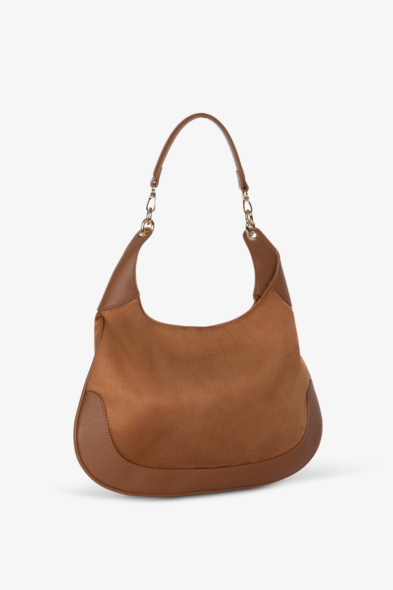 GAELLE PARIS Borsa Maxi Hobo Maxi Patch G-Caramello