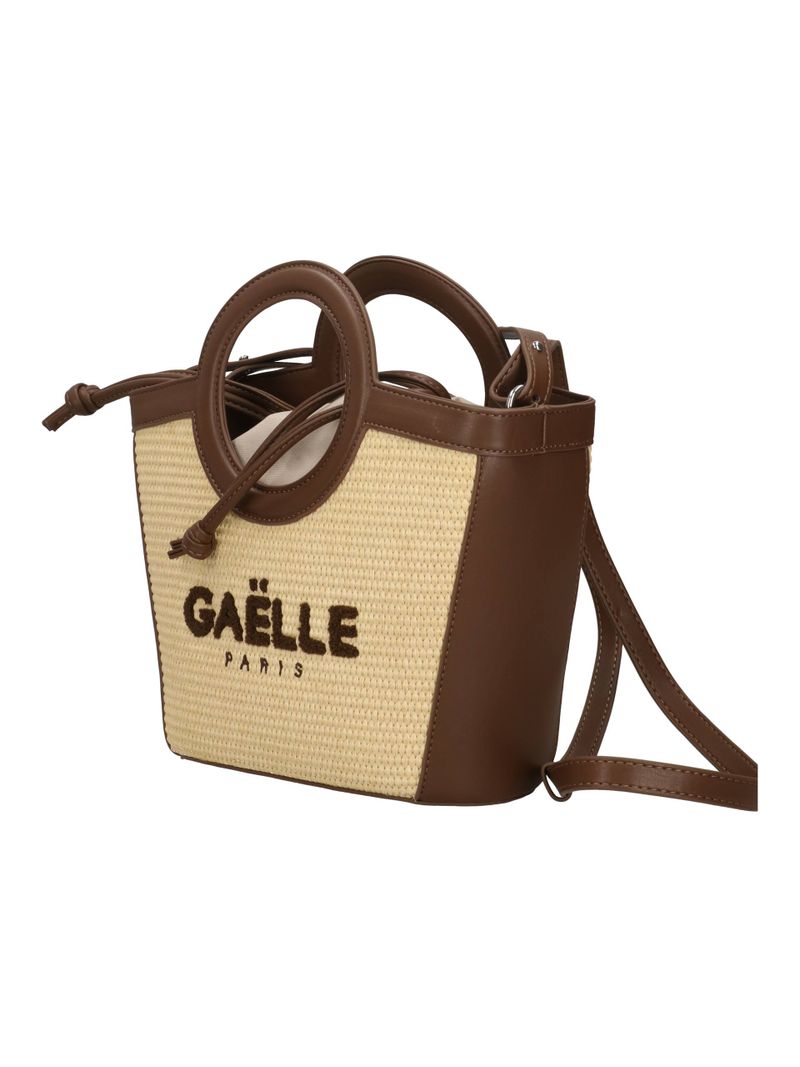 GAELLE PARIS Borsa Mini Cesta-Moka
