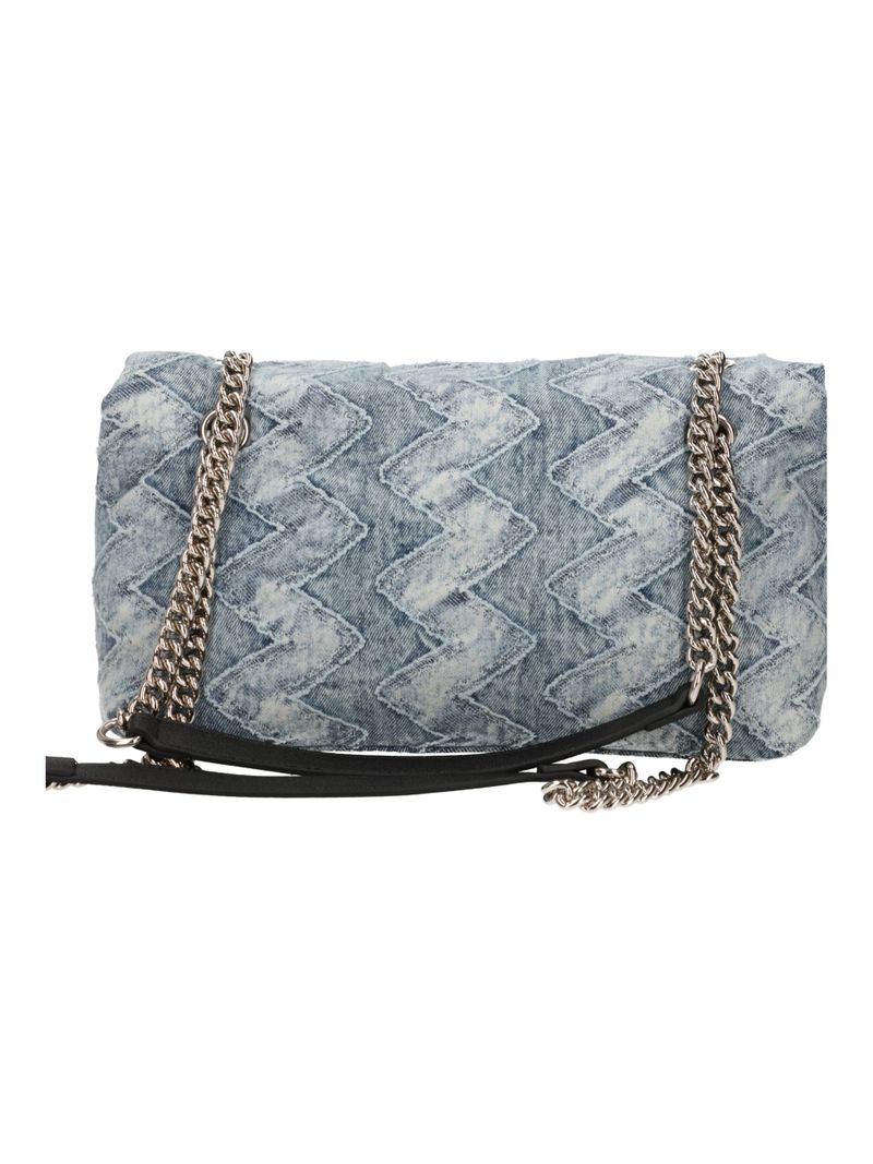 GAELLE PARIS Borsa Regular Shoulder Strap Denim-Blu
