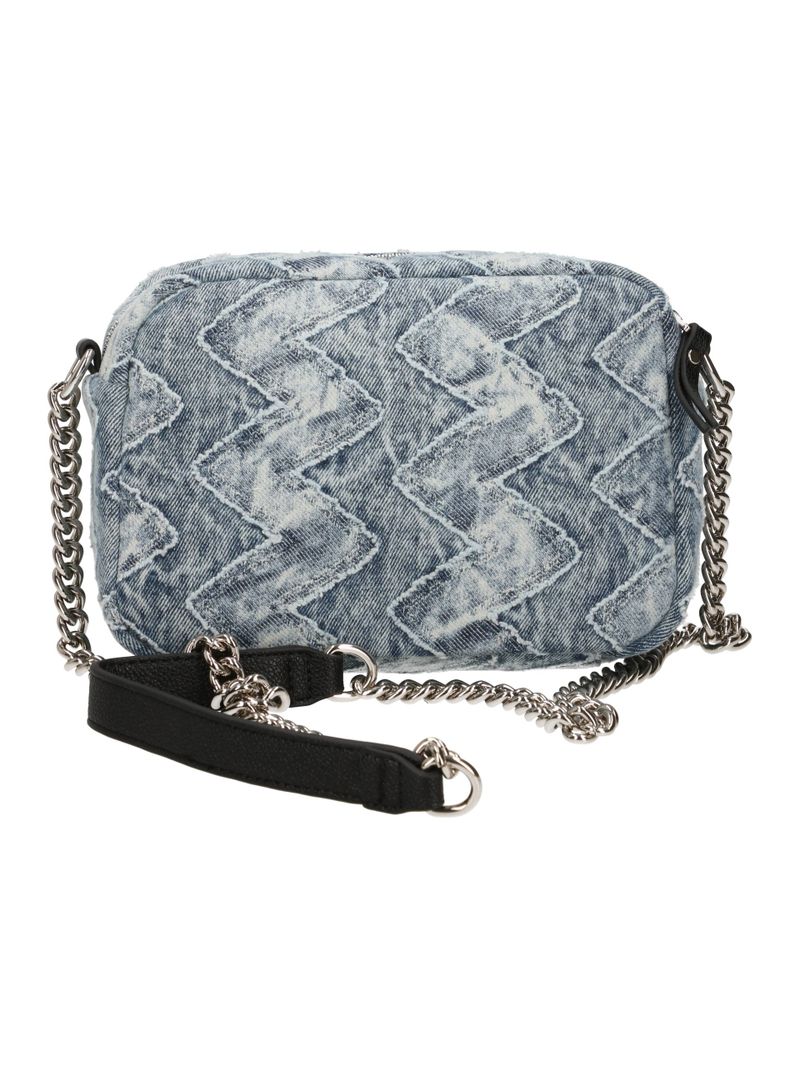 GAELLE PARIS Borsa Mini Camera Bag Denim-Blu