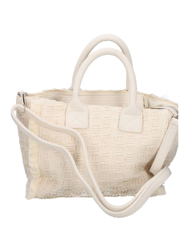 GAELLE PARIS Regular Shopper Logo Ricamato-Beige