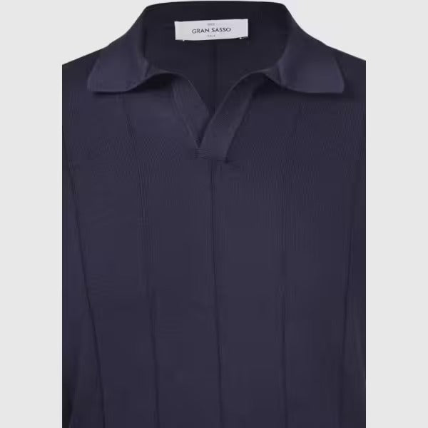GRAN SASSO Polo Uomo Skipper Coste-Blu Navy