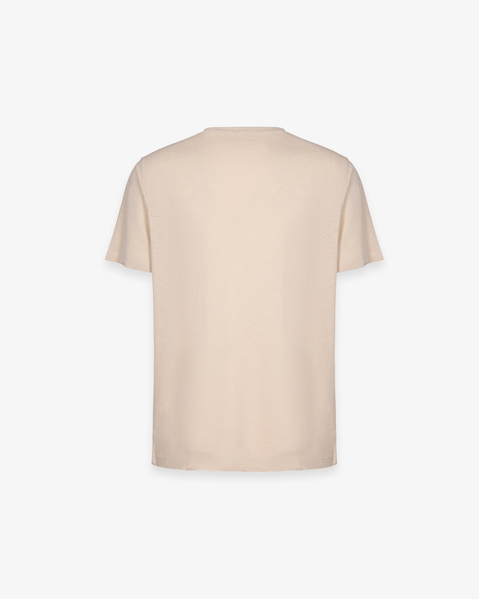 HINNOMINATE T-SHIRT Uomo LINO Logo EMBOSSED-Beige