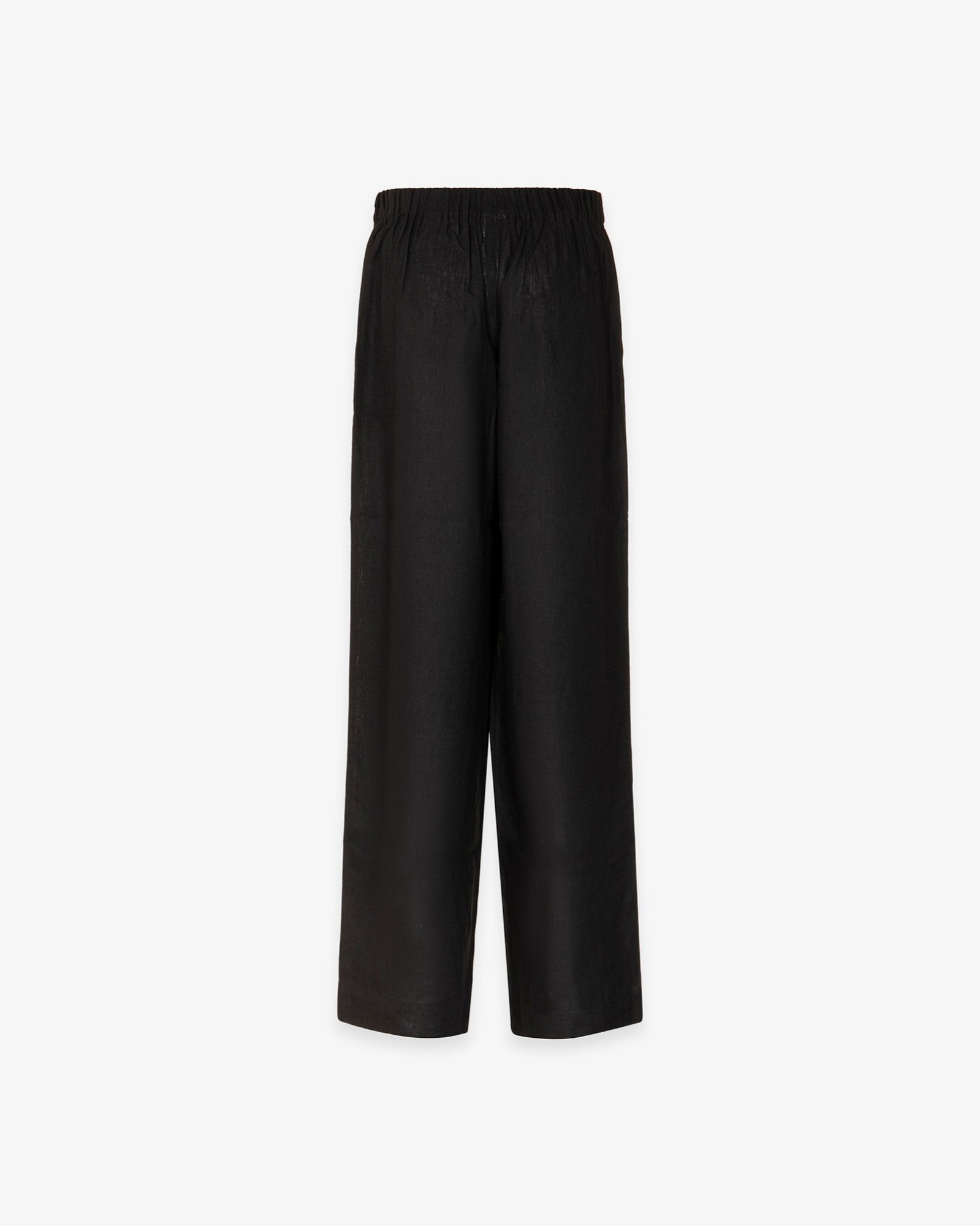 HINNOMINATE Pantalone Donna Lino-Nero