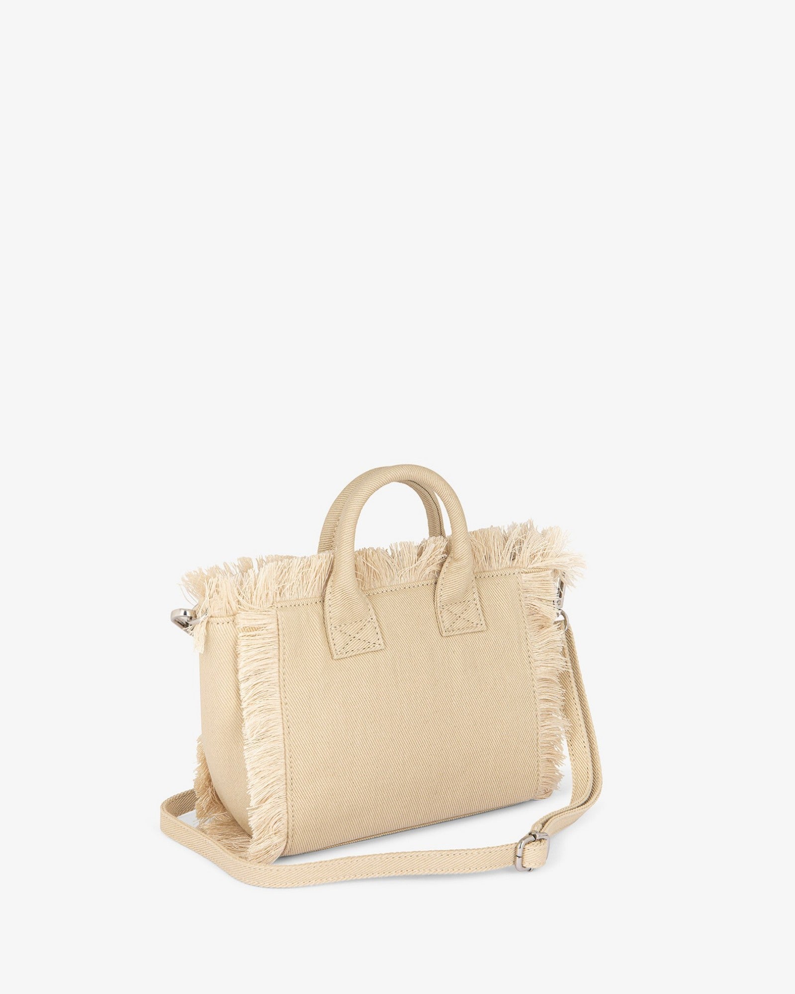 HINNOMINATE Borsa Canvas Piccola-Beige