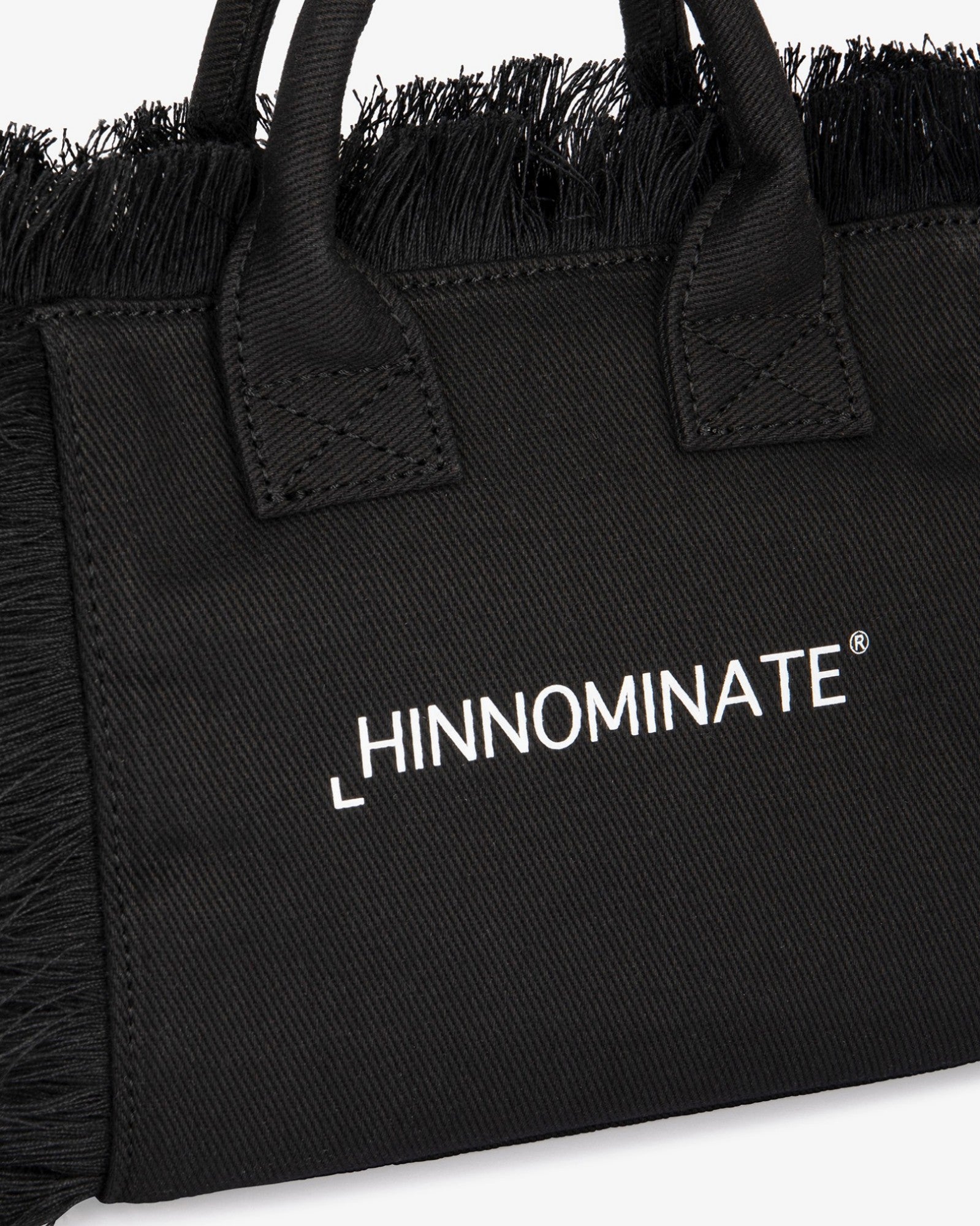 HINNOMINATE Borsa Canvas Piccola-Nero