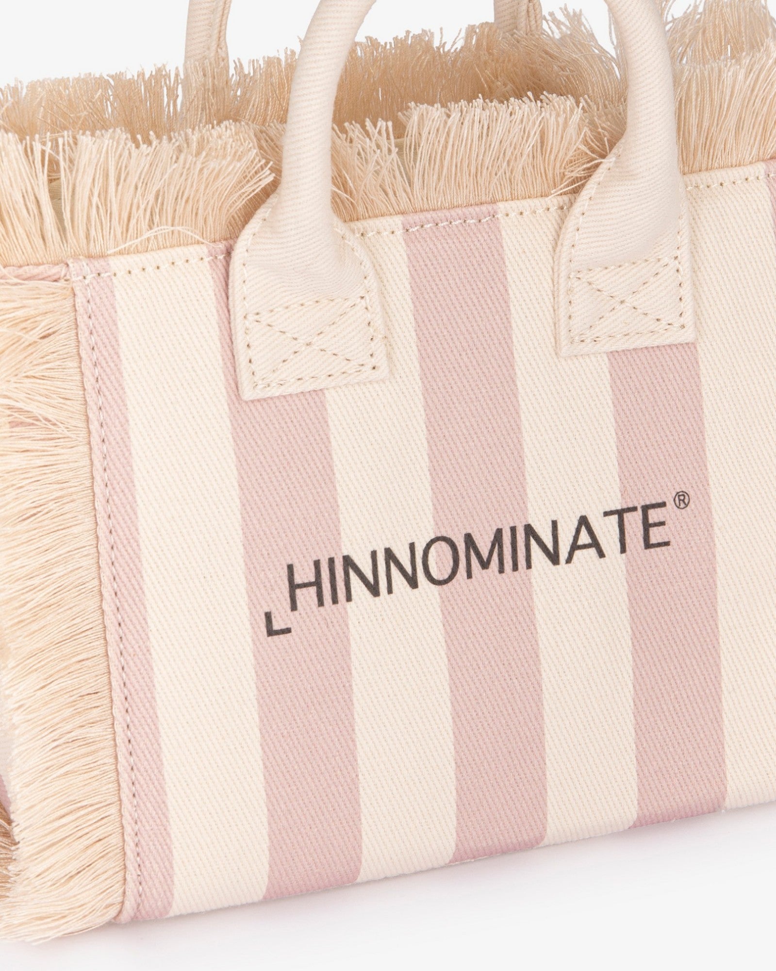 HINNOMINATE Borsa Canvas Piccola-Nude
