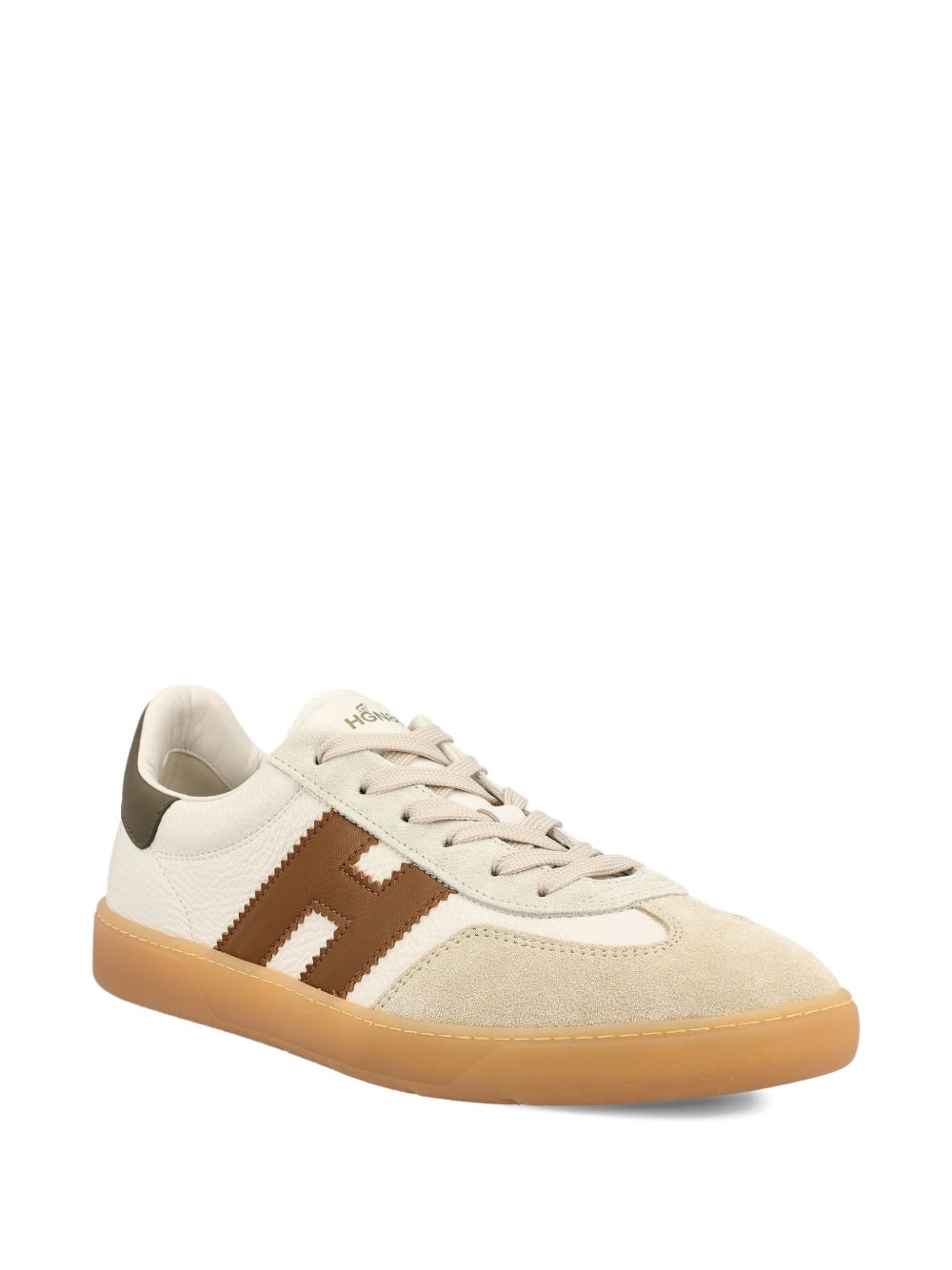 HOGAN Sneaker Uomo COOL-Bianco Beige Marrone