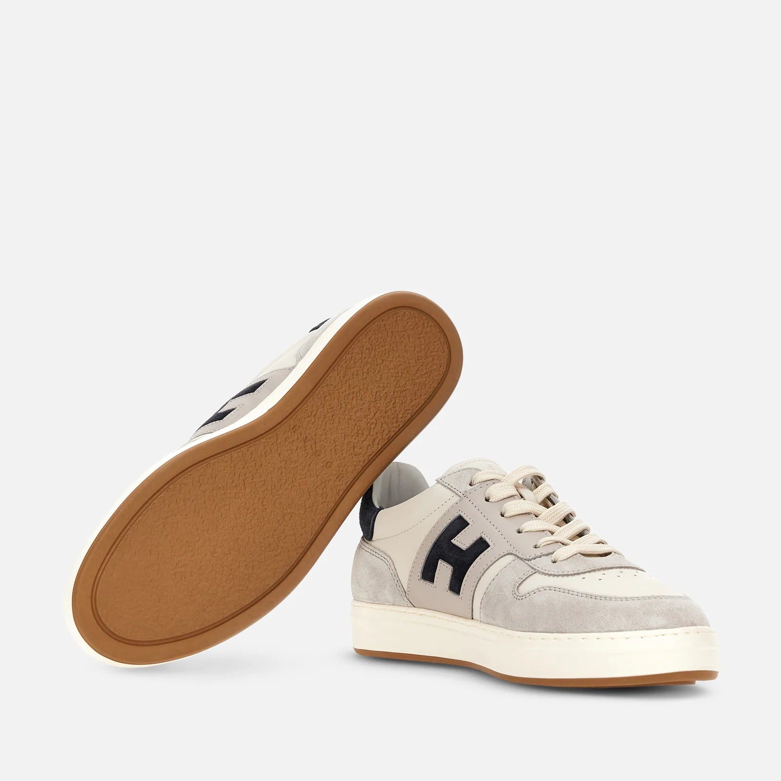 HOGAN Sneaker Uomo H-TV-Blu Avorio