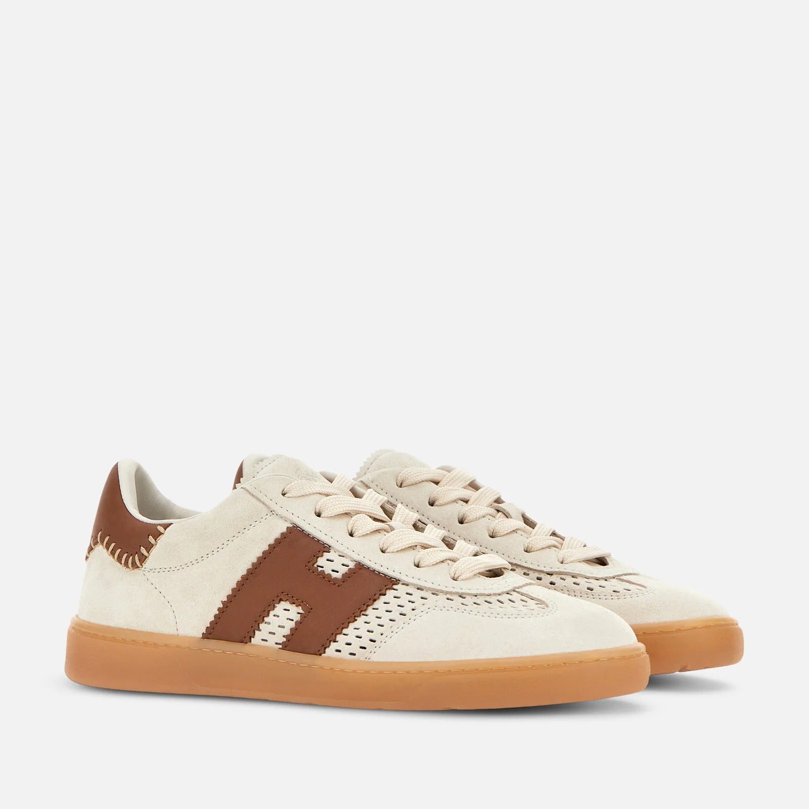 HOGAN Sneaker Donna Cool-Beige Marrone
