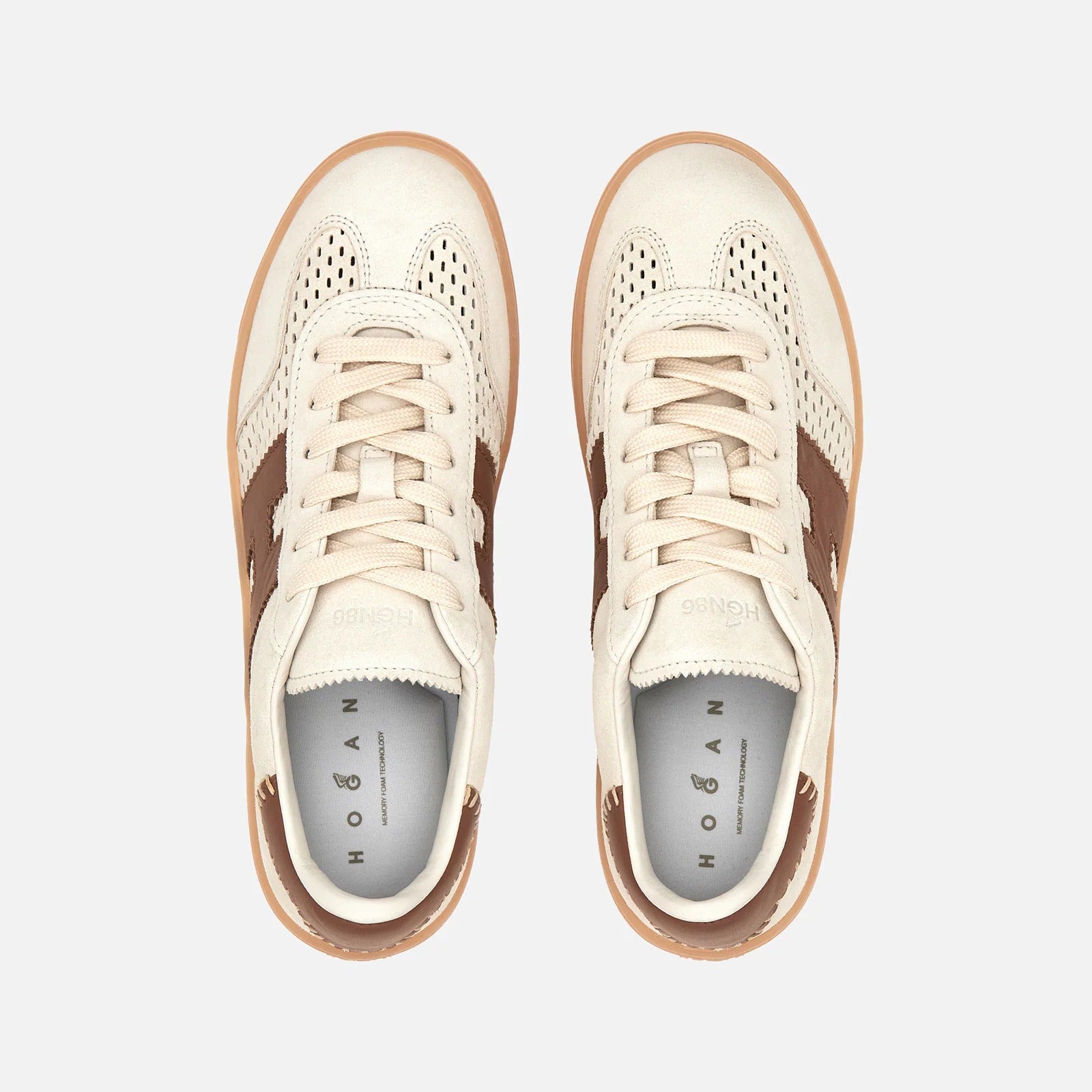 HOGAN Sneaker Donna Cool-Beige Marrone