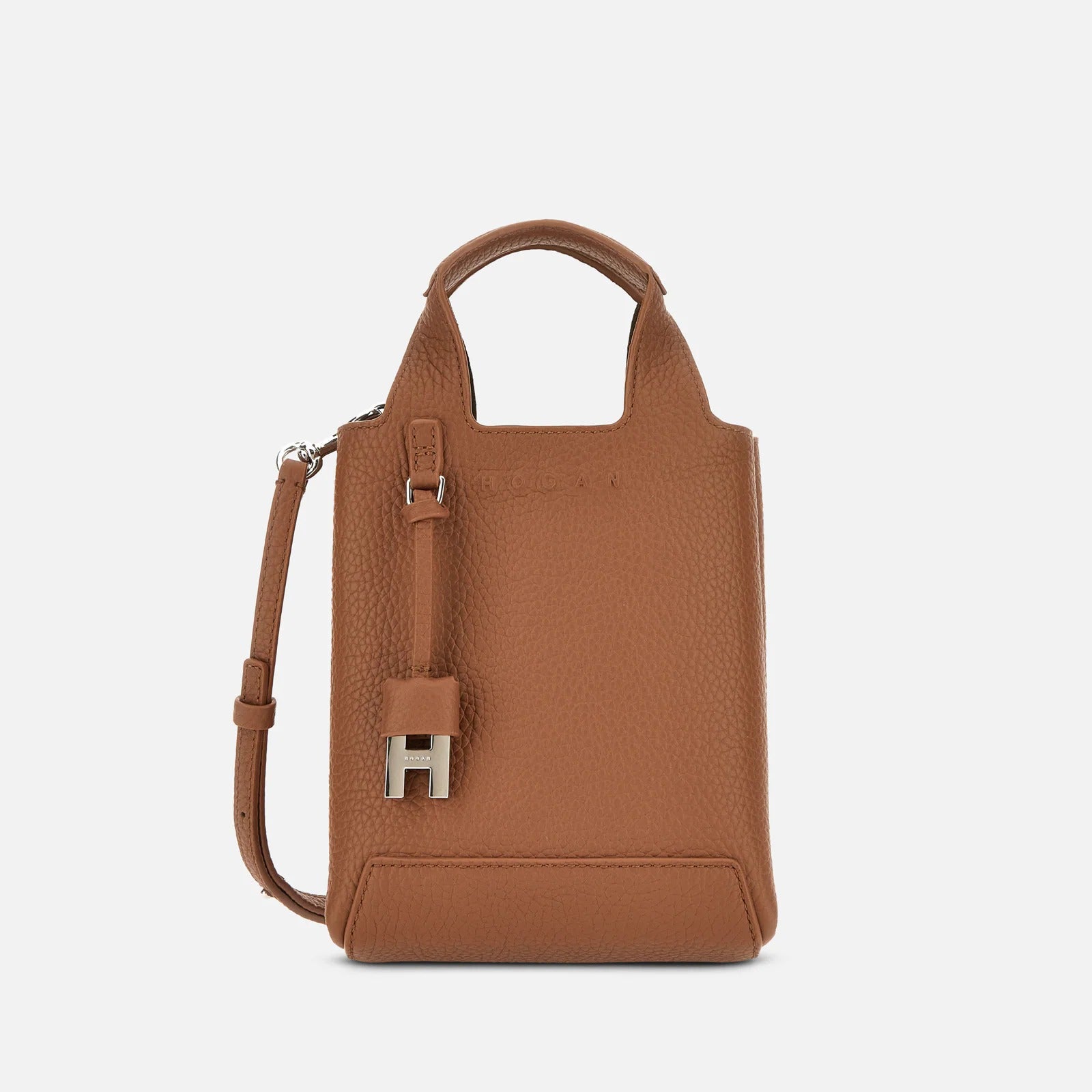 HOGAN Borsa SHOPPING MINI-Marrone