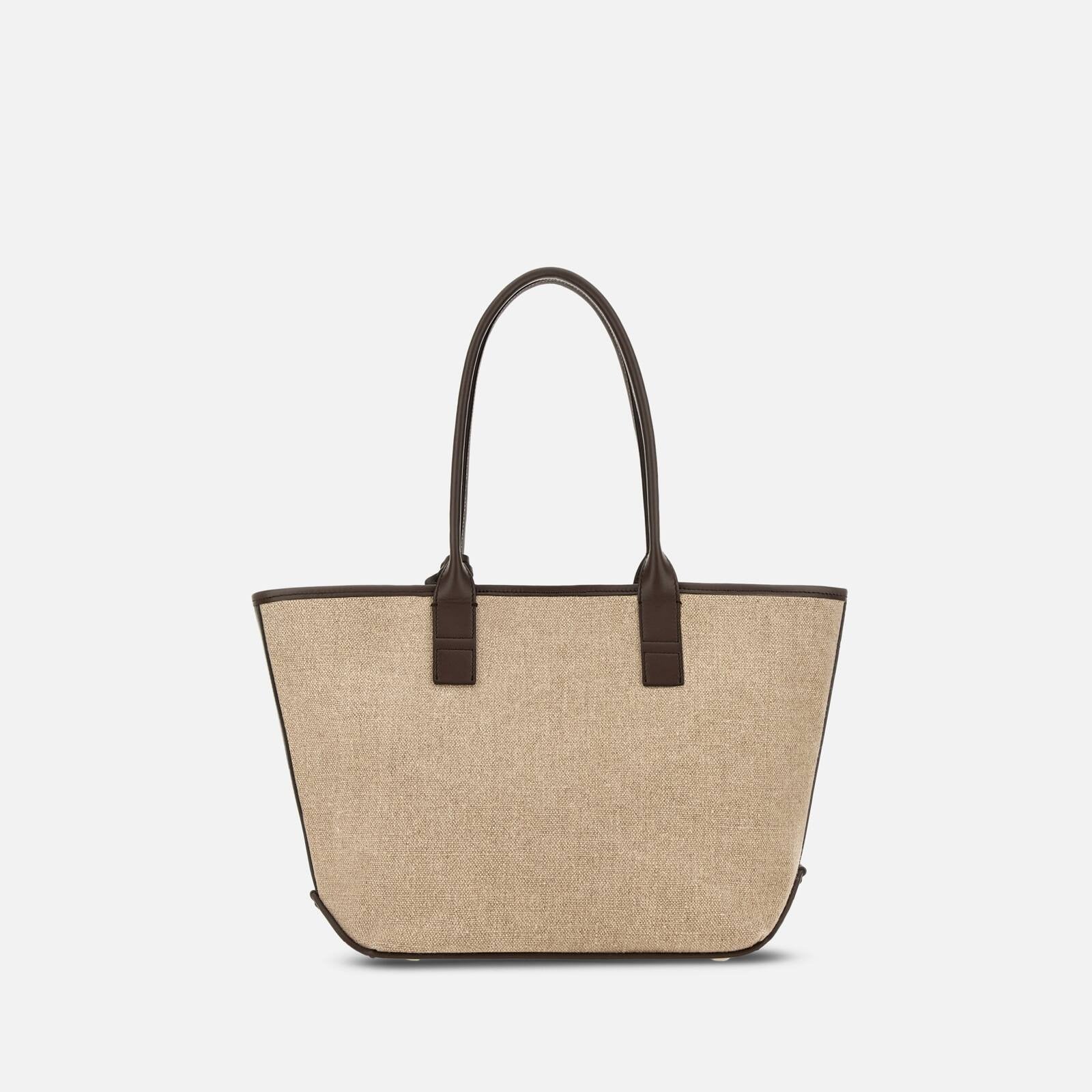 HOGAN Borsa Shopping Script Piccola-Avorio Marrone