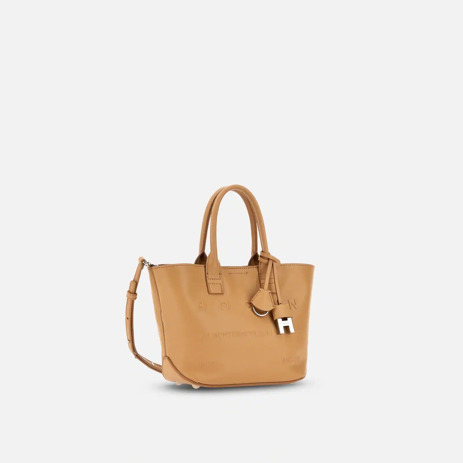 HOGAN Borsa Shopping Script Mini-Beige