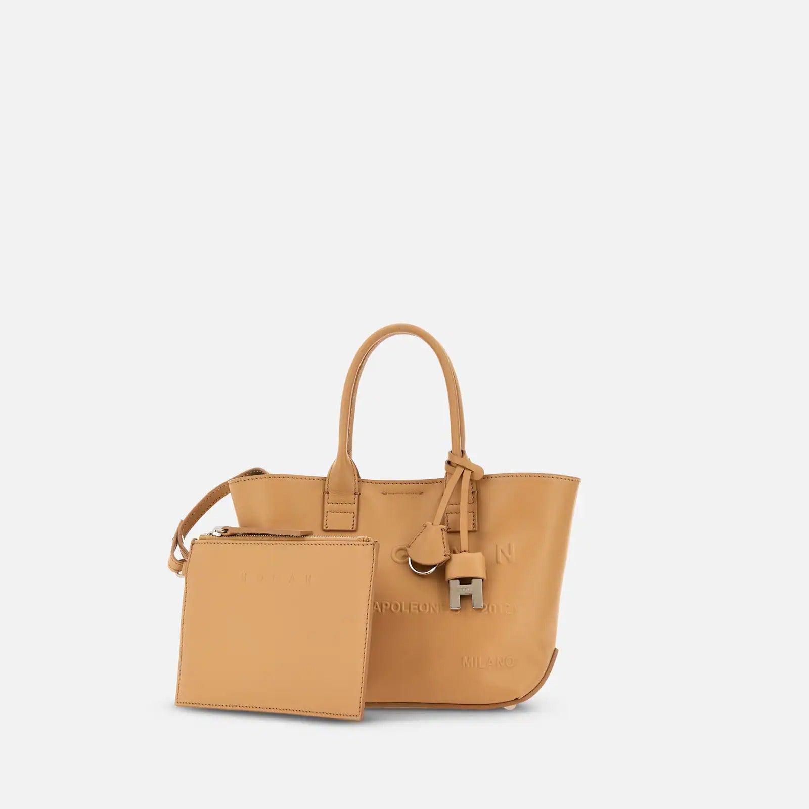 HOGAN Borsa Shopping Script Mini-Beige
