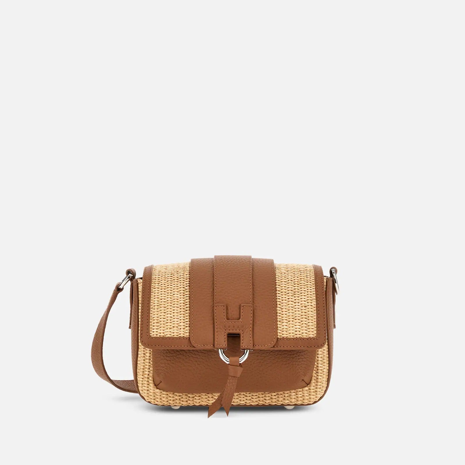 HOHAN Borsa Flap Trend-Marrone