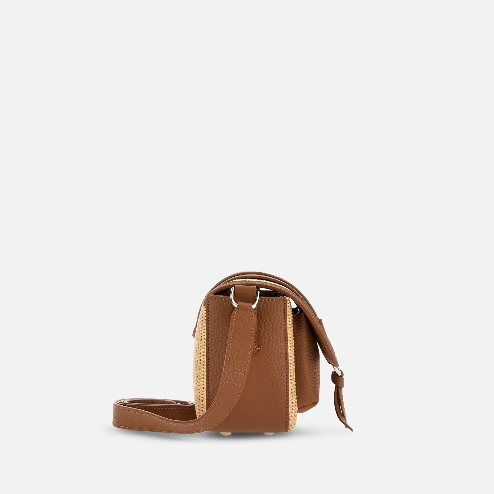 HOHAN Borsa Flap Trend-Marrone