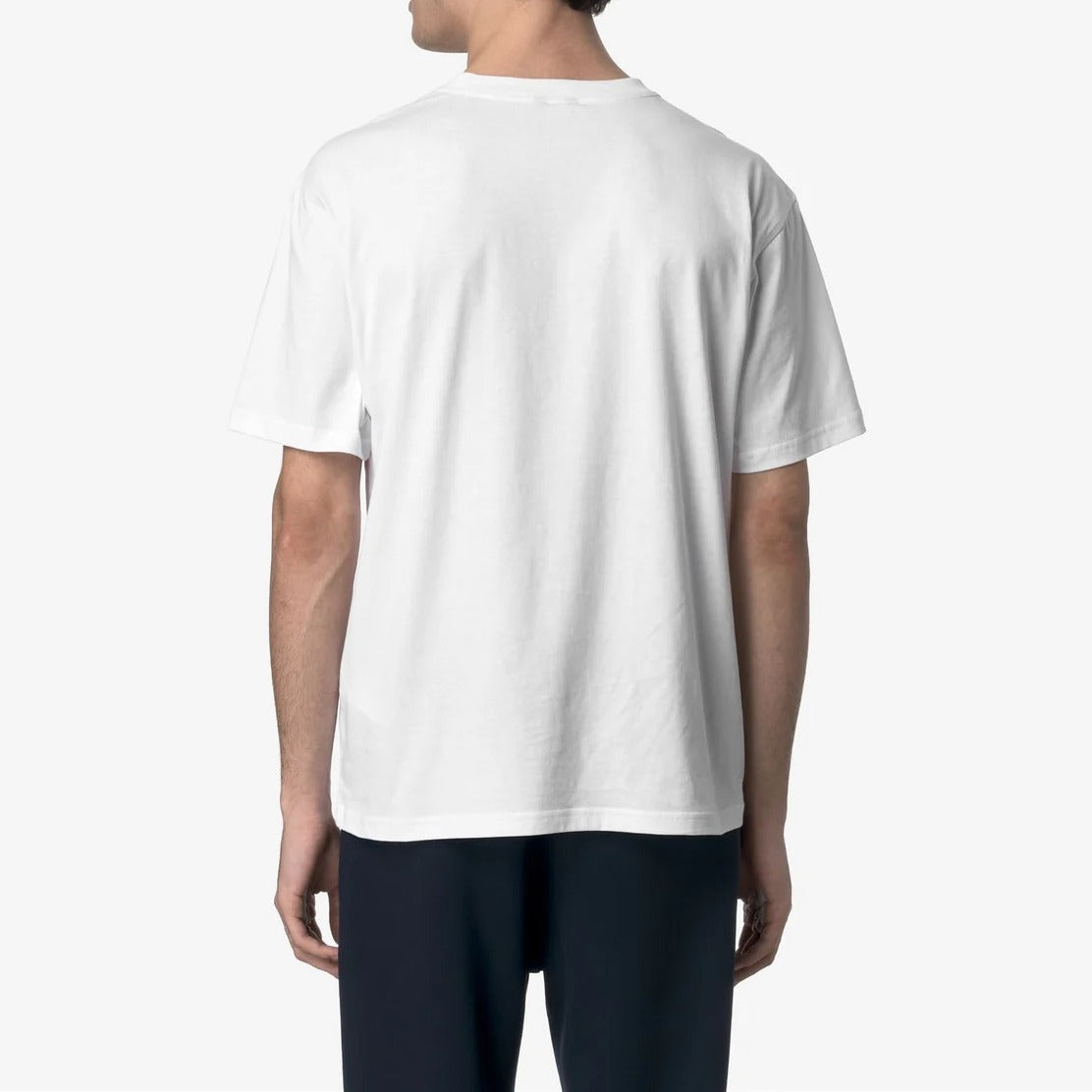 K-WAY T-Shirt Uomo SOLO JERSEY-White