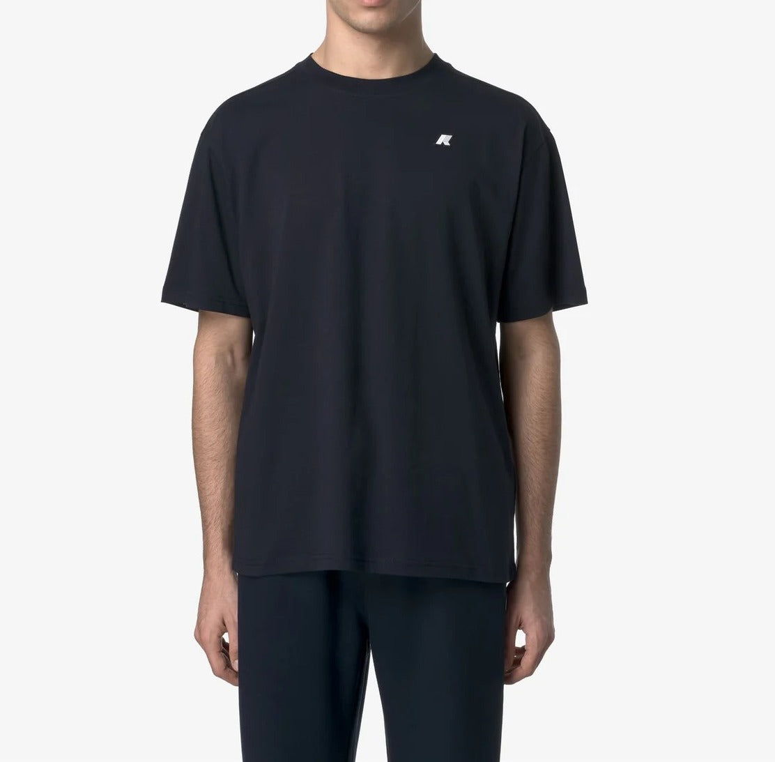 K-WAY T-Shirt Uomo SOLO JERSEY-Blue Depth