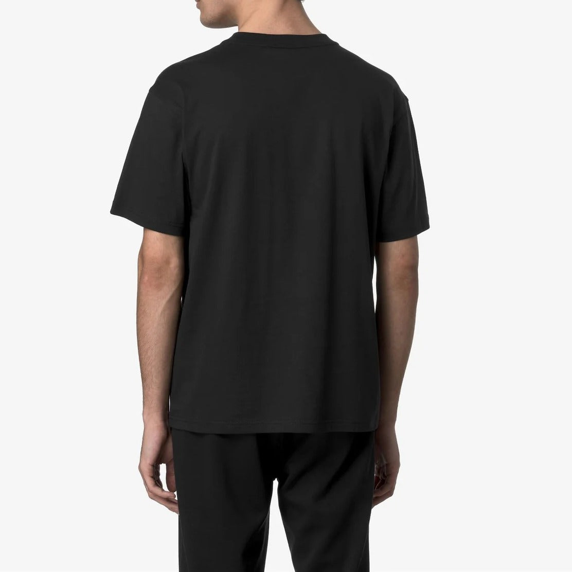 K-WAY T-Shirt Uomo SOLO JERSEY-Black Pure