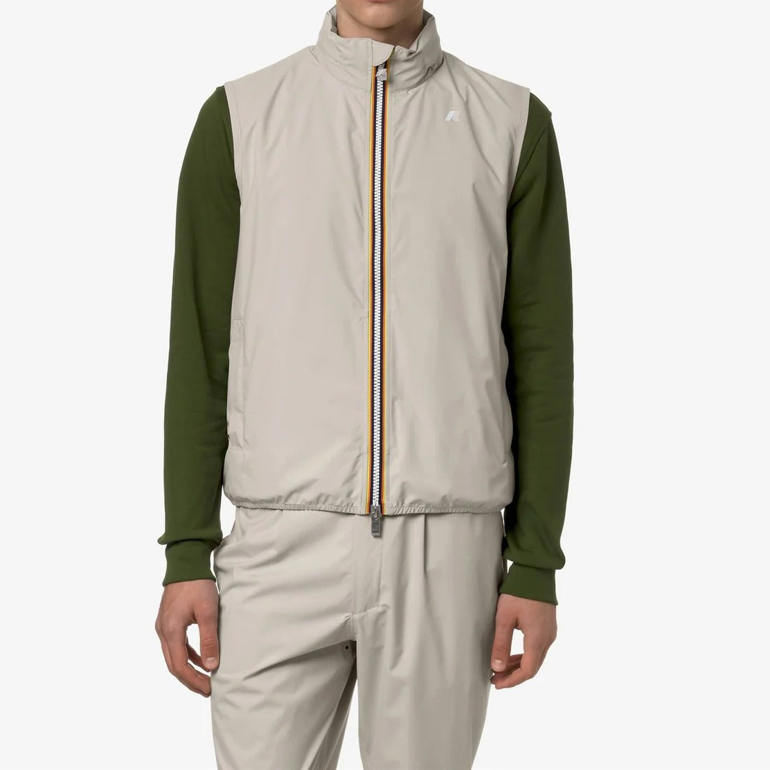 K-WAY Smanicato Uomo VALEN STRETCH DOT-Beige Lt