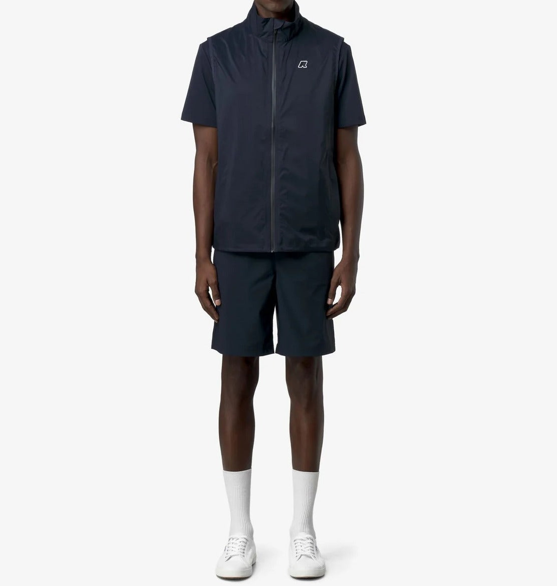 K-WAY Shorts Unisex NESILIER TRAVEL-Blue Depth