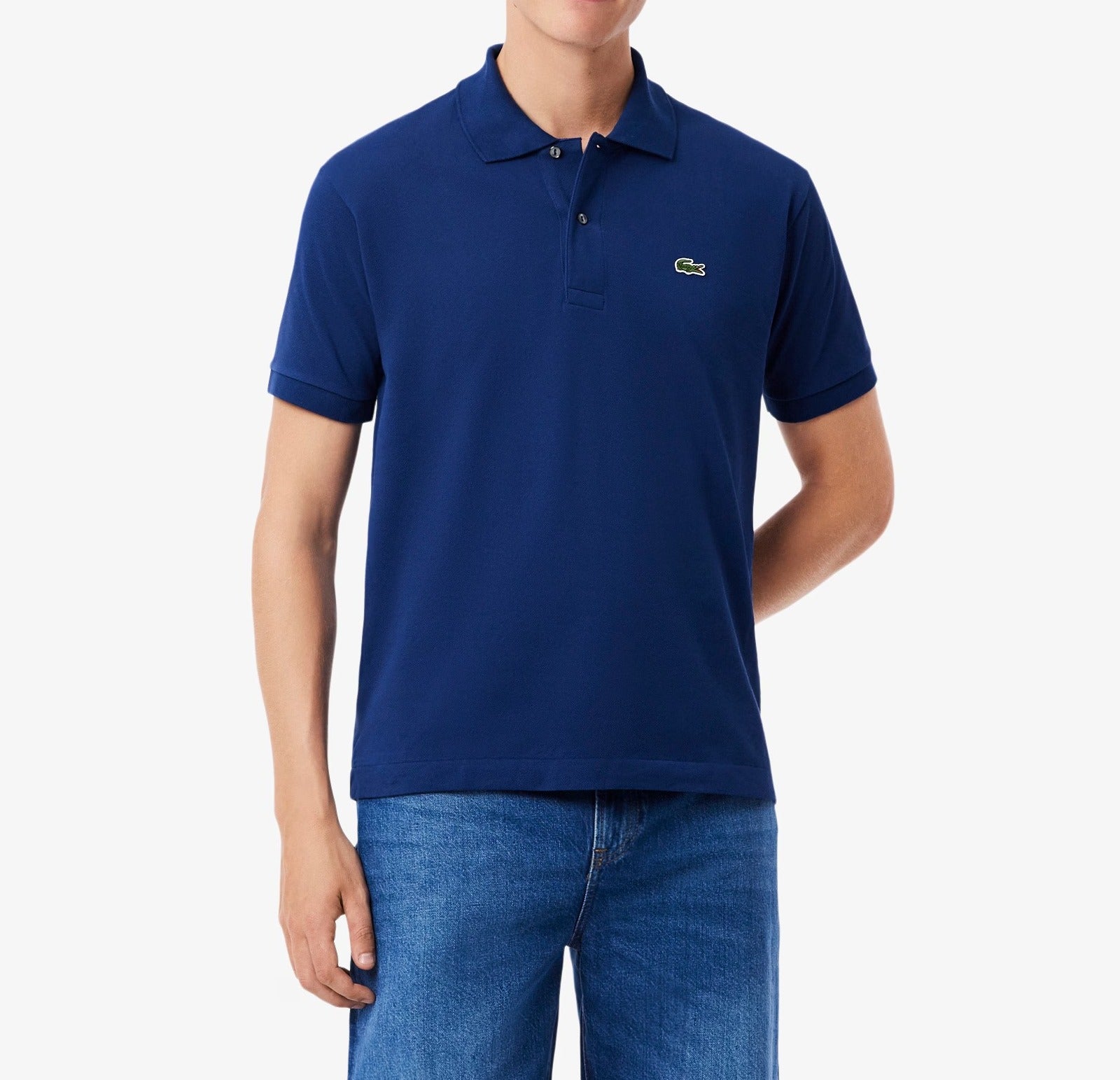 LACOSTE Polo Uomo L.12.12. Original-Blu Navy