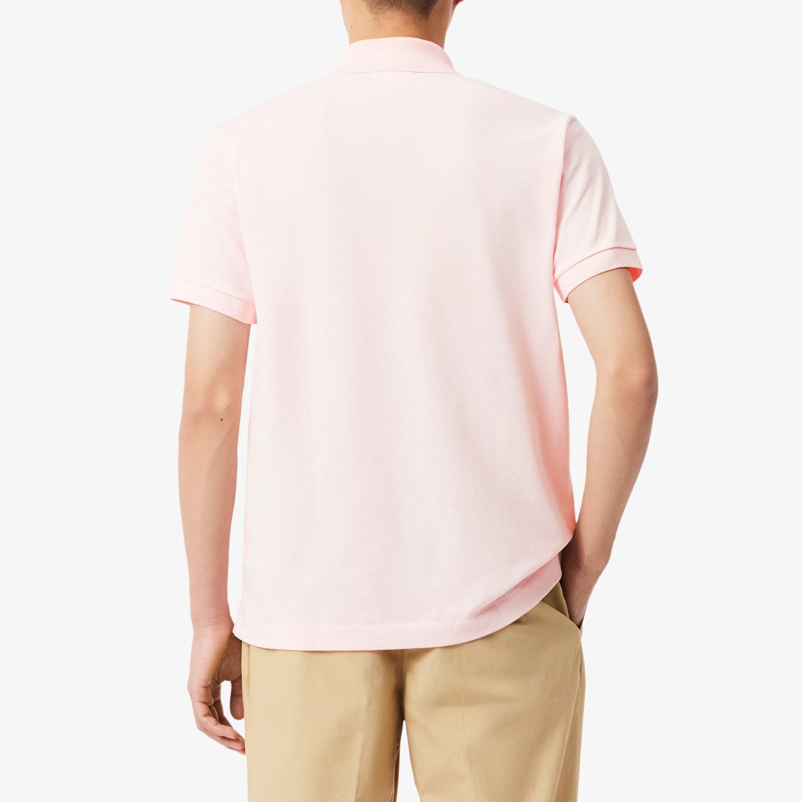 LACOSTE Polo Uomo L.12.12. Original-Rosa Chiaro