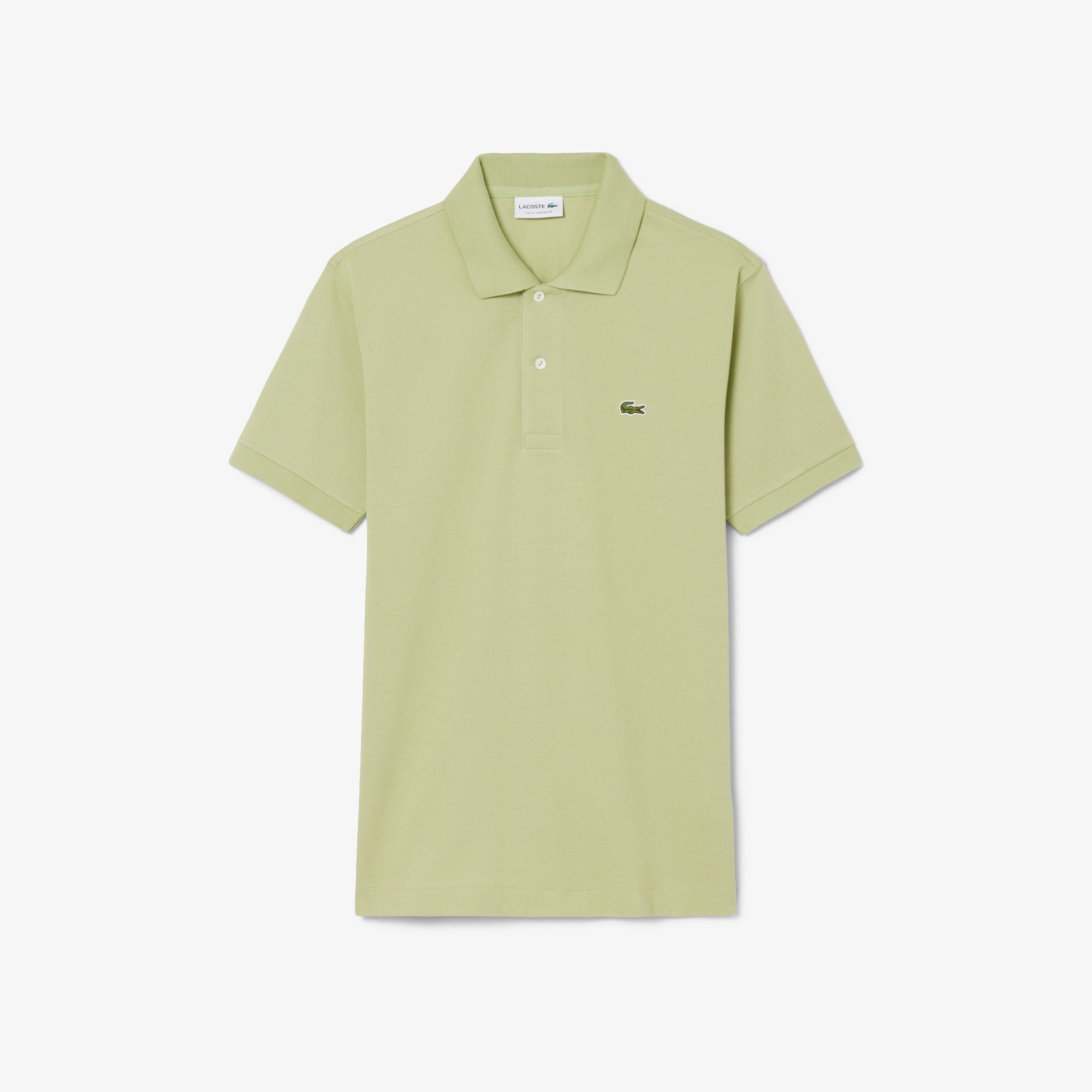 LACOSTE Polo Uomo L.12.12. Original-Verde Chiaro