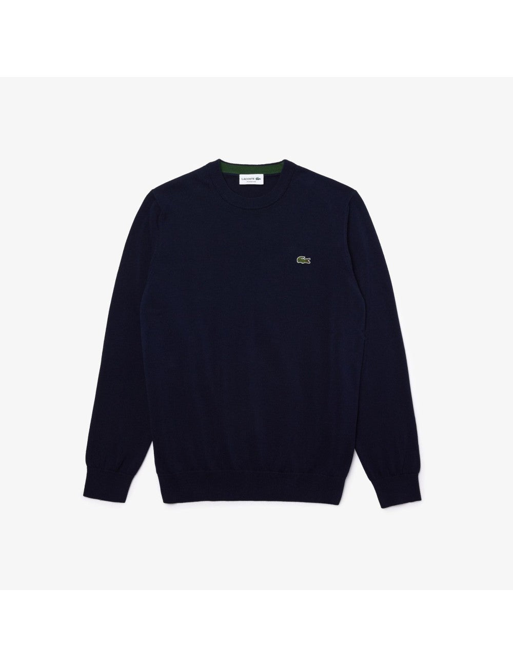 LACOSTE Pullover Uomo Misto Cotone-Navy