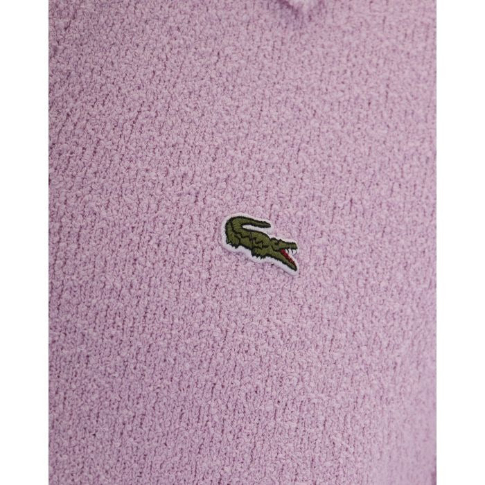 LACOSTE Polo Uomo Maglia Bouclé-Rosa