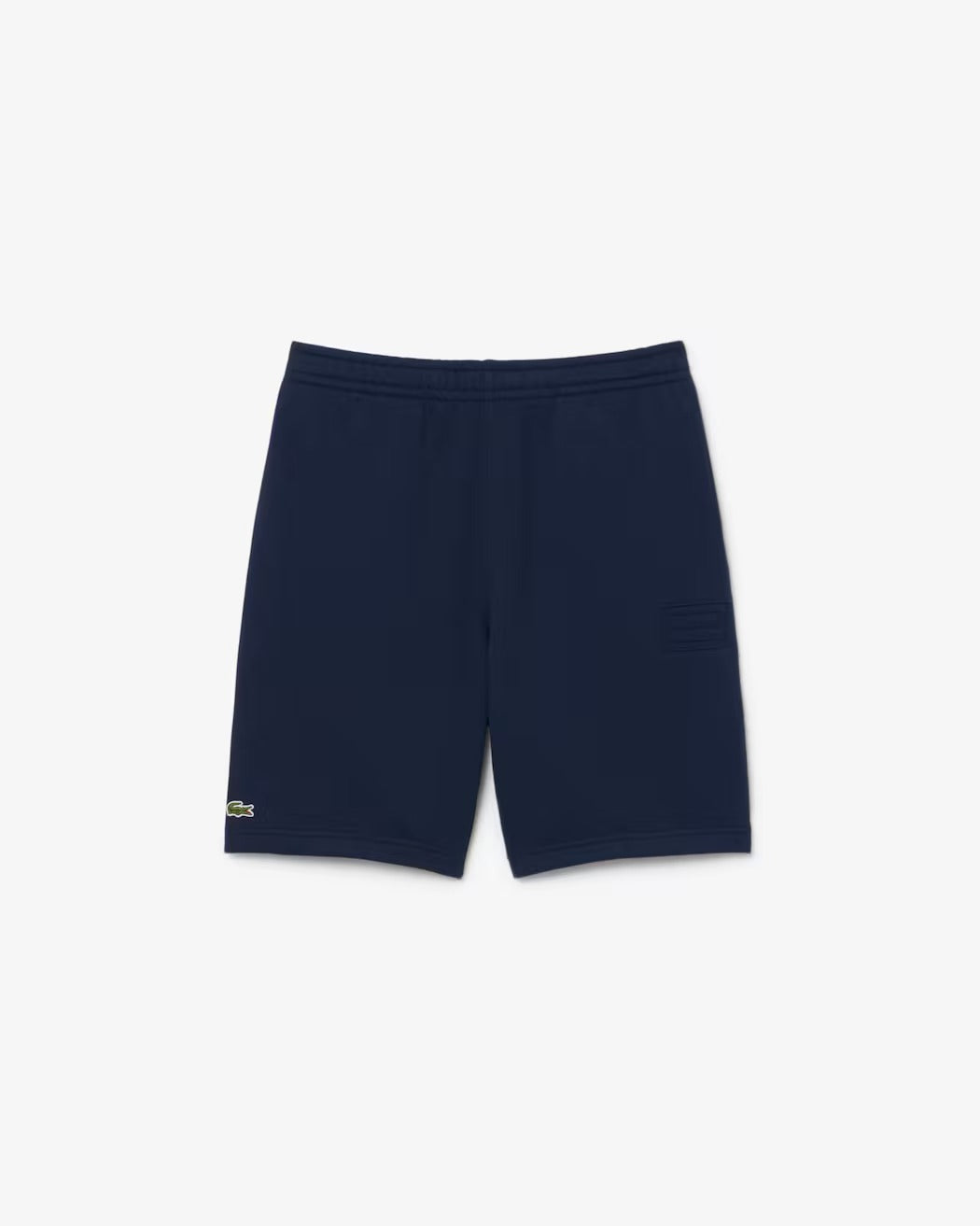 LACOSTE Shorts Unisex Tessuto Felpato-Blu Navy