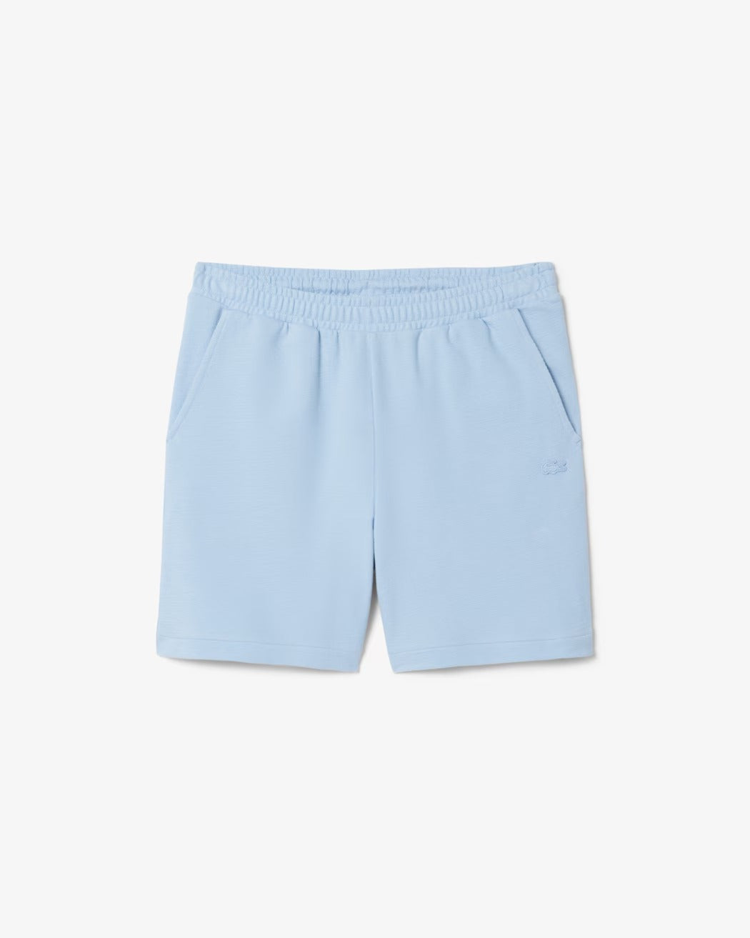 LACOSTE Shorts Uomo Jersey Cotone-Blu Chiaro