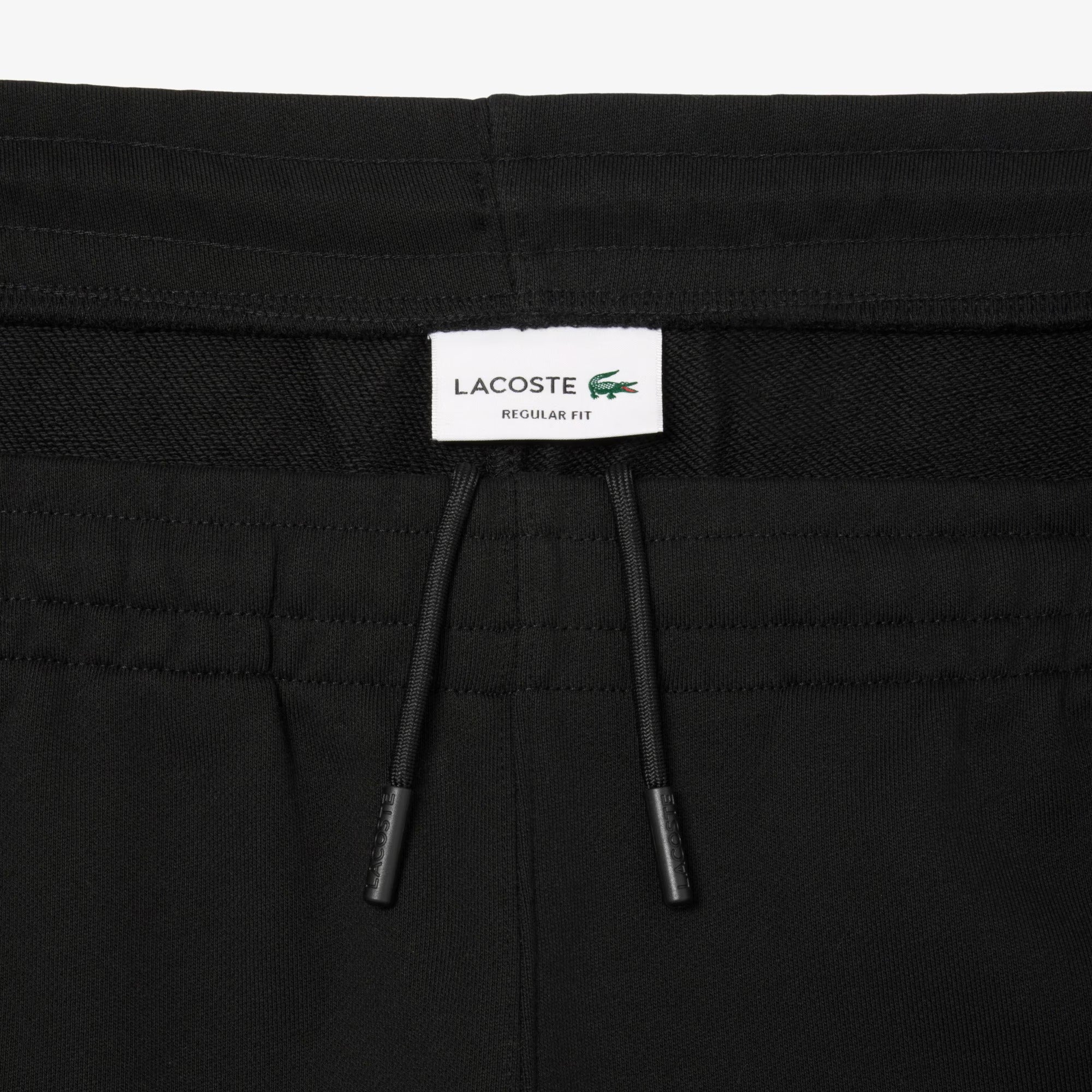 LACOSTE Shorts Uomo Cargo Cotone-Nero