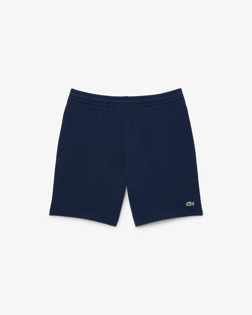 LACOSTE Shorts Uomo Tessuto Felpato Cotone-Blu Navy