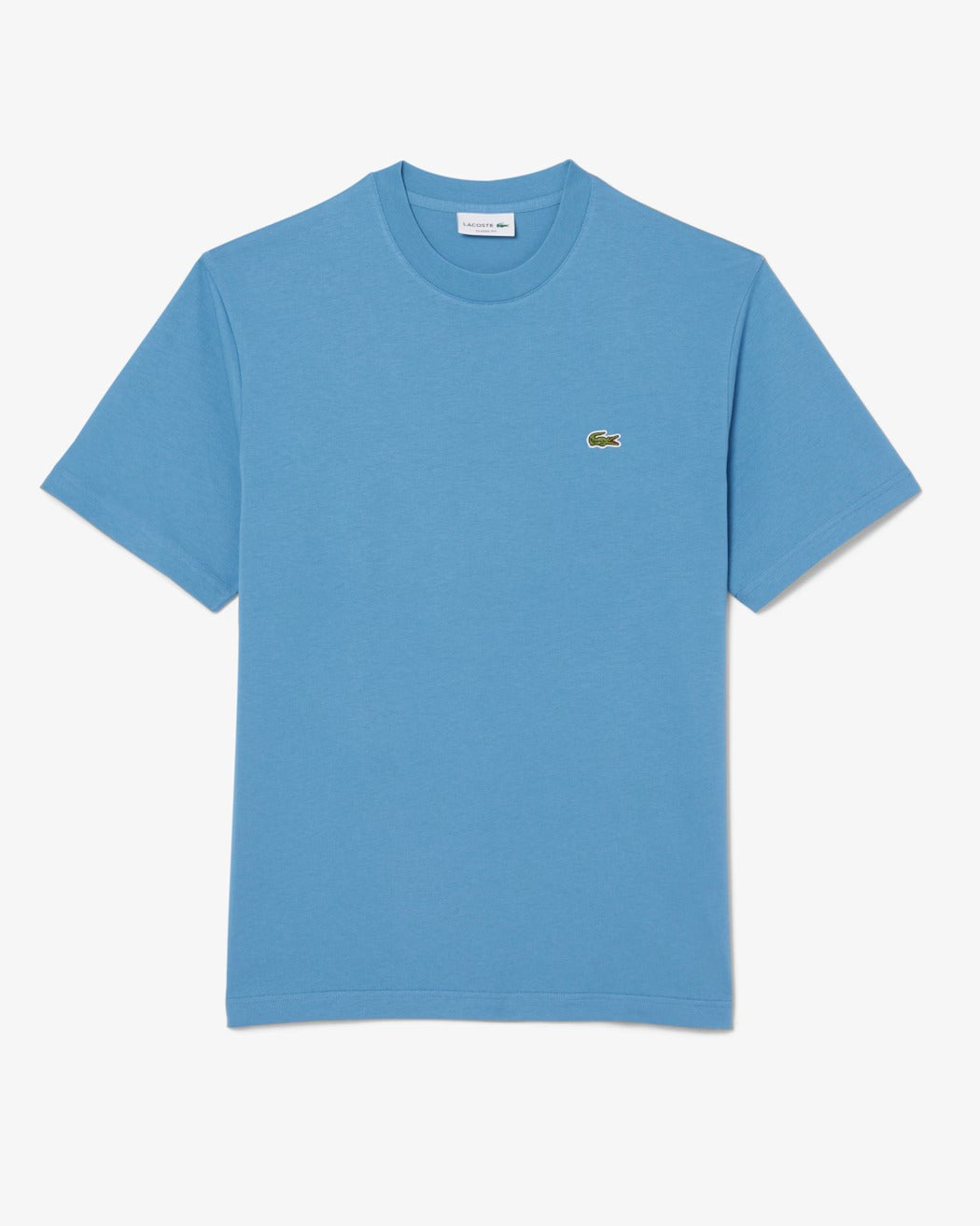 LACOSTE T-Shirt Uomo Cotone-Bleu