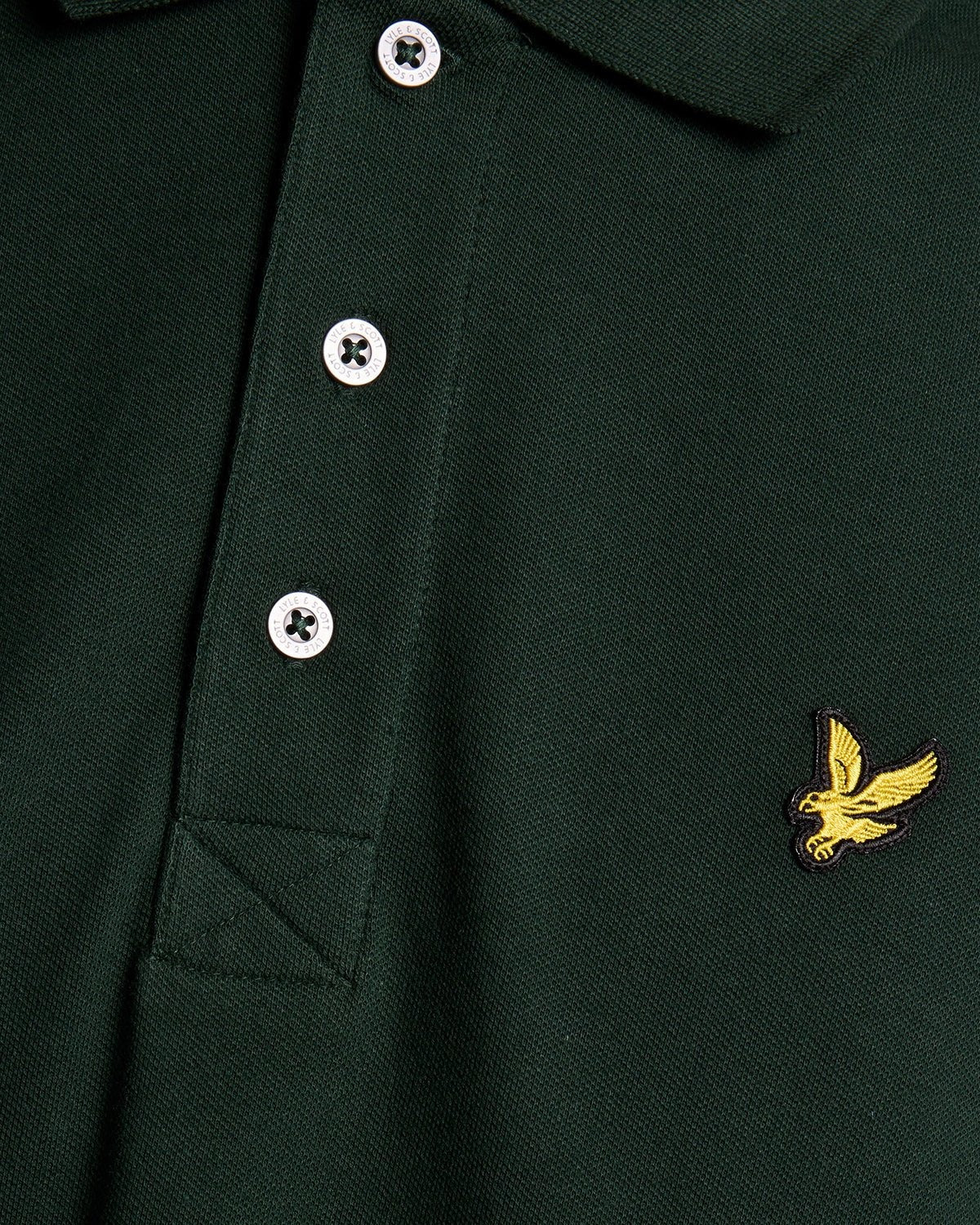 LYLE & SCOTT Polo Uomo Plain-Dark Green