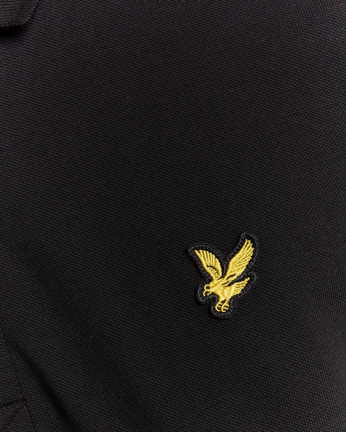 LYLE & SCOTT Polo Uomo Plain-Jet Black