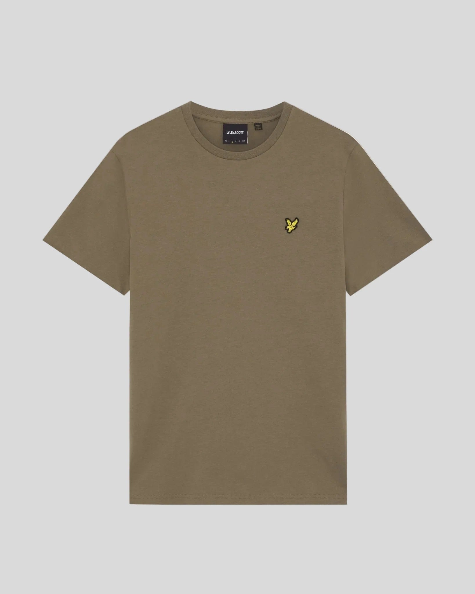LYLE & SCOTT T-SHIRT Uomo PLAIN-Khaki Ash