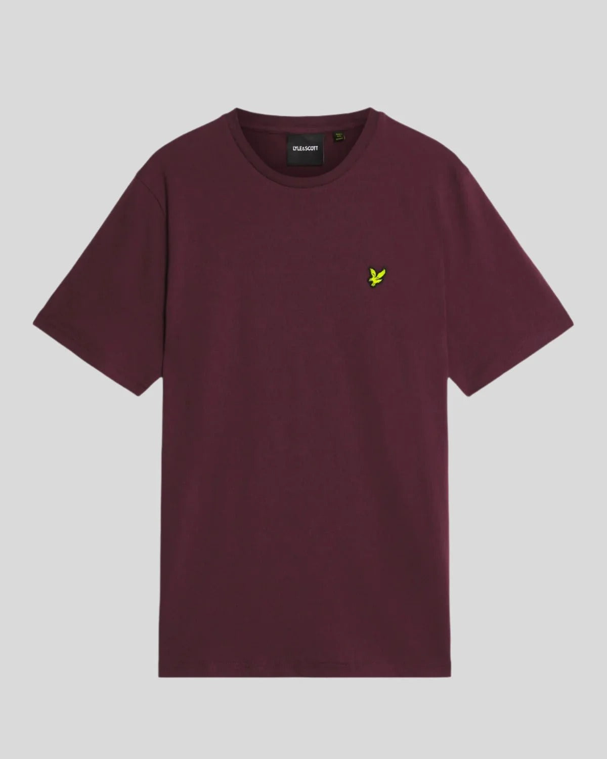 LYLE & SCOTT T-SHIRT Uomo PLAIN-Burgundy