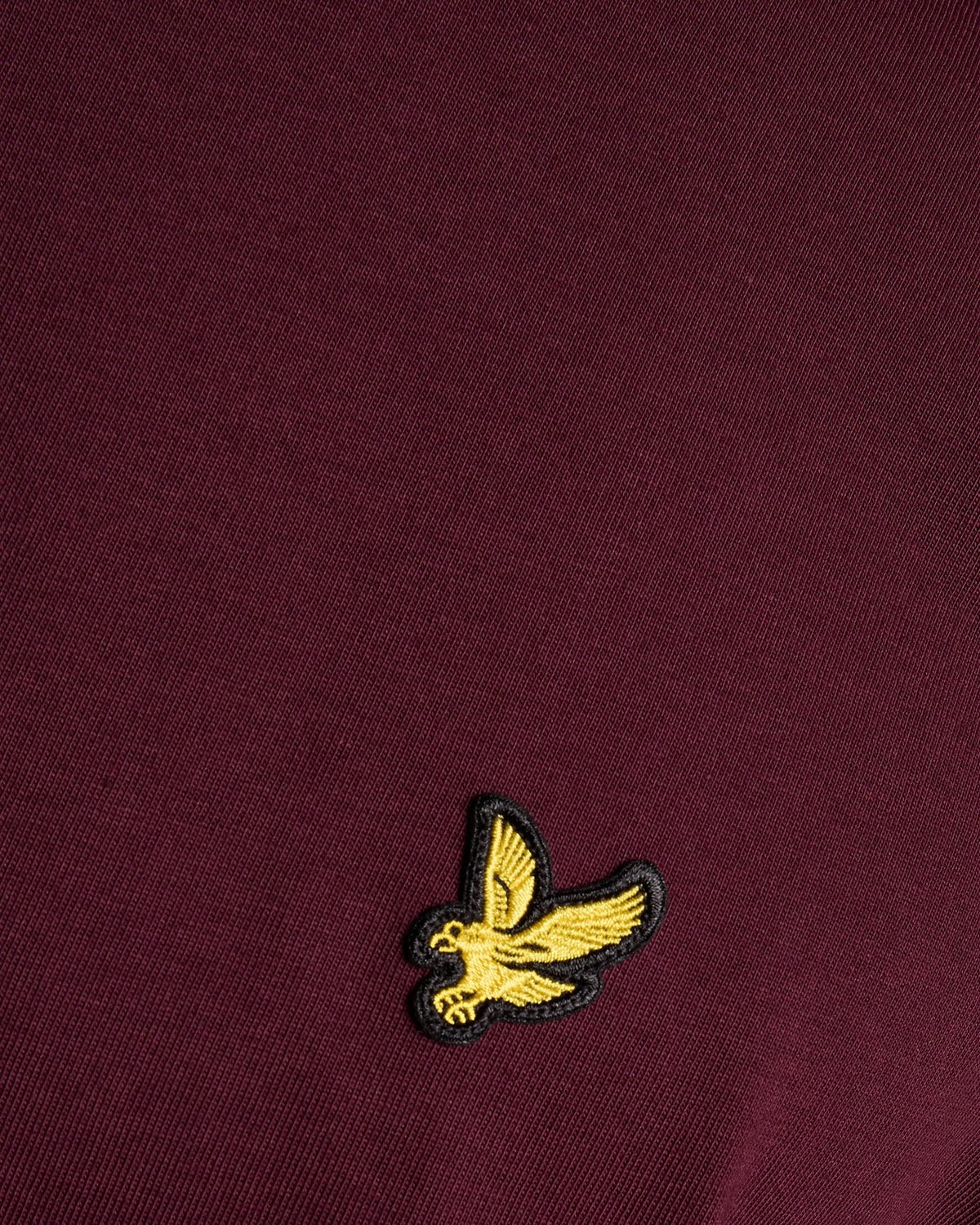 LYLE & SCOTT T-SHIRT Uomo PLAIN-Burgundy