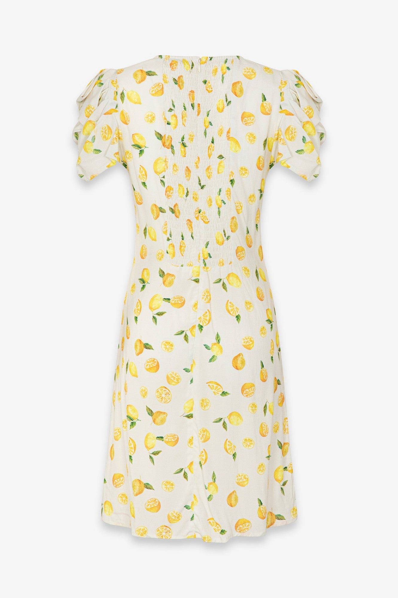 MAR DE MARGARITAS Abito Corto Karin-Citron Ecru