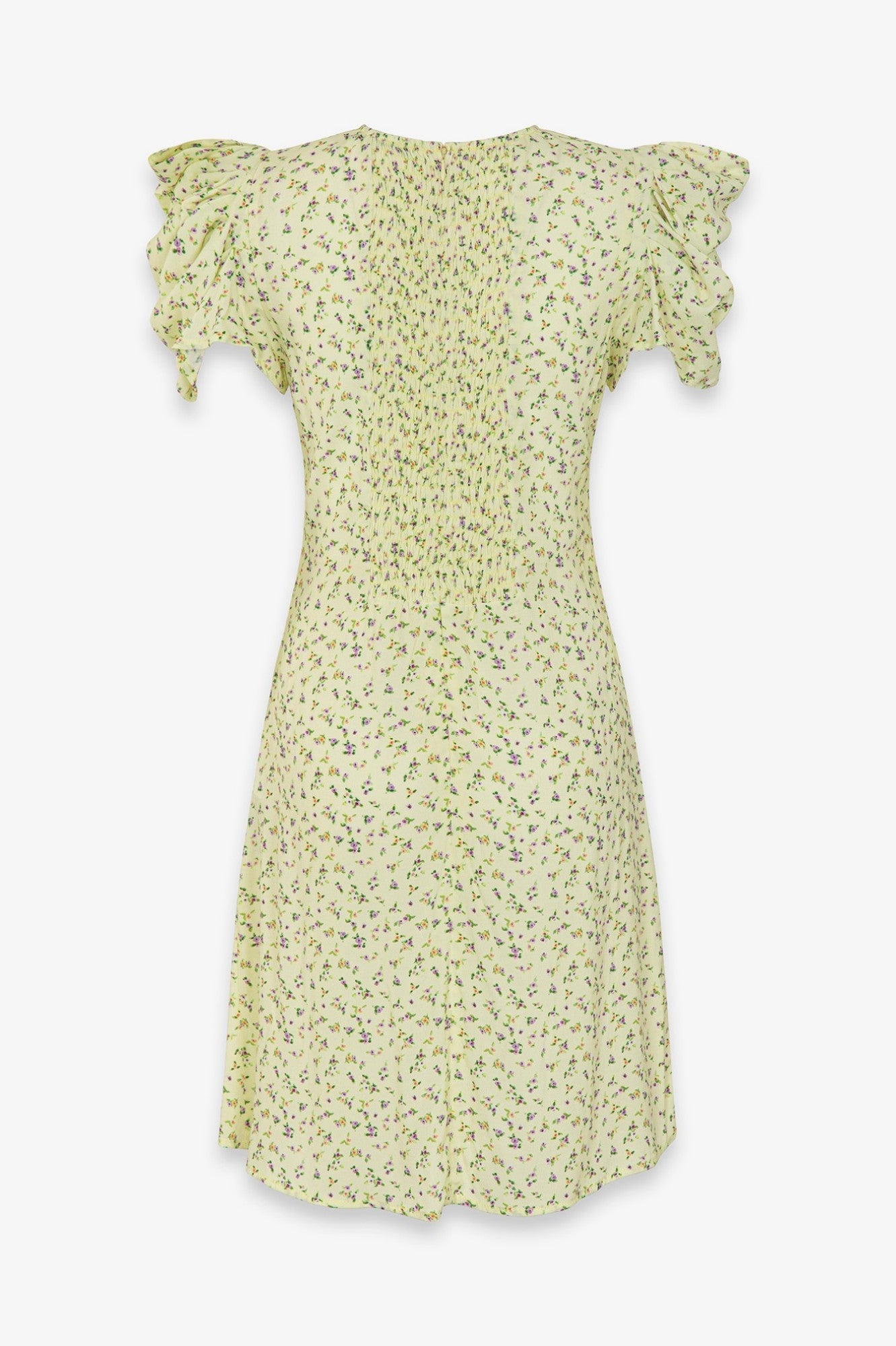 MAR DE MARGARITAS Abito Corto Karin-Jasmin Giallo