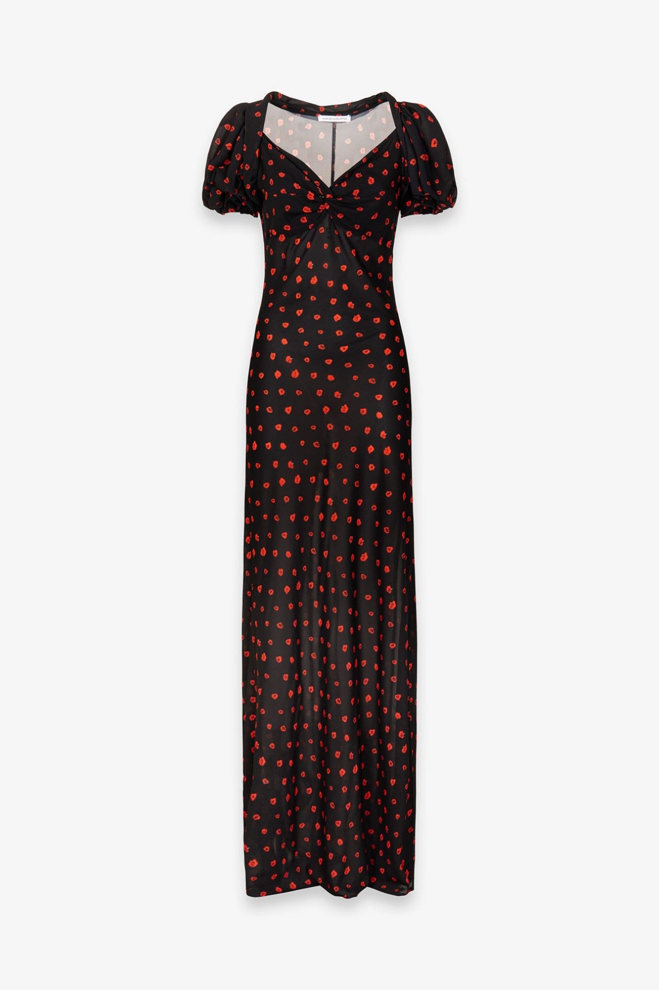 MAR DE MARGARITAS Abito Lungo Benedetta-Rose Nero