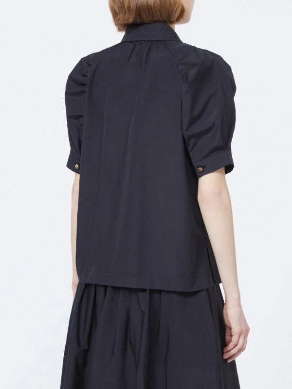 MAX MARA Camicia Amore Popeline-Nero