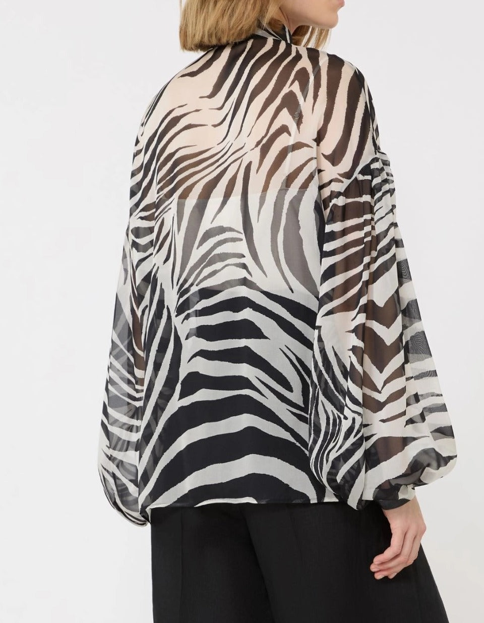 MAX MARA Blusa Donna Ballata-Bianco Nero