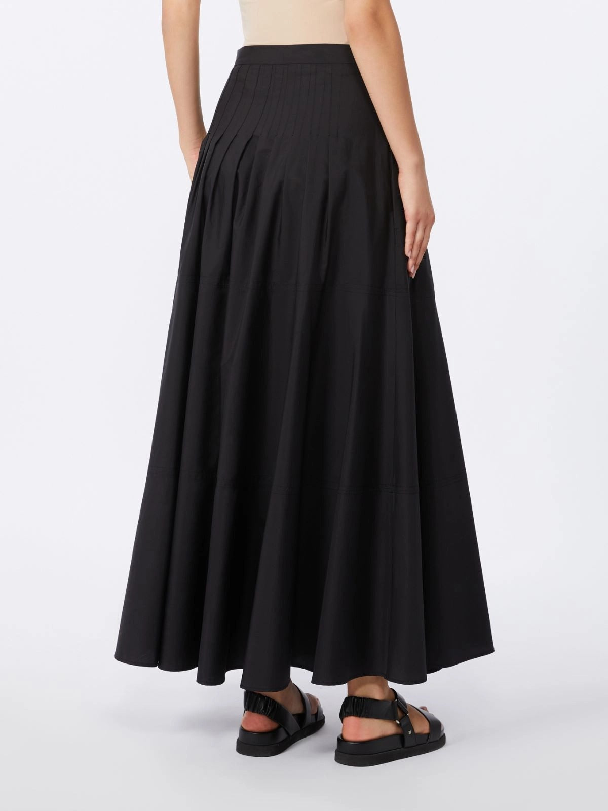 MAX MARA Gonna Lunga Opera-Nero
