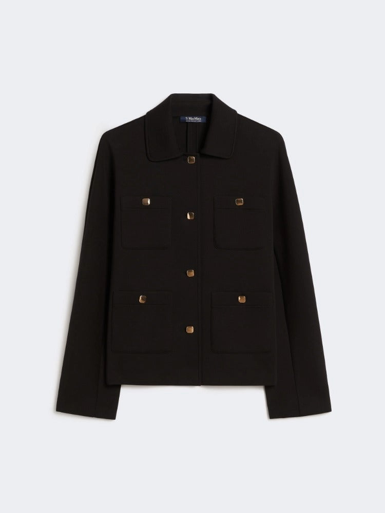 MAX MARA Giacca Armonioso Scuba-Nero